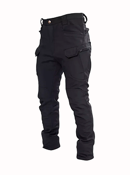 Штани Gman Софт Шел Soft Shell утеплені на флісі Чорні Розмір S