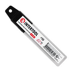 Комплект лез сегментних 25 мм, 10 шт. INTERTOOL HT-0523