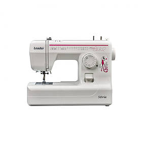 LEADER Швейна машина SILVIA, електромех., 70Вт, 17 шв.оп., петля напівавтомат, з приставним столиком,