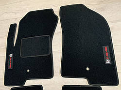 Ворсові килимки в салон передні Dodge Caliber (Сірі)