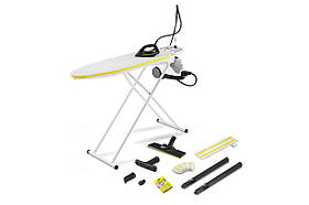 Karcher Пароочисник SI 4 EasyFix Iron, 2000Вт, 800мл, 3.5Бар, глад.дошка, праска, швабра, білий