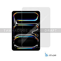 2E Захисне скло для iPad Pro 11 (2024), 2.5D, Clear