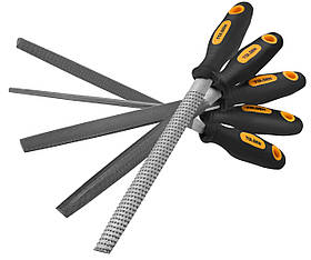 Tolsen Напилок по металу та дереву, набір 5шт