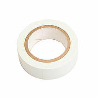 Tolsen Стрічка ізоляційна, 9,2м, 19x0.13мм, біла