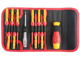 Tolsen Викрутка Premium, набір 12шт, діелектрична, для робіт під напругою 1000В