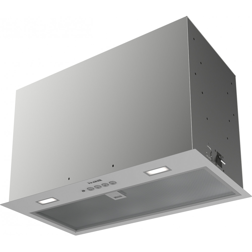 Franke Витяжка вбудовувана, 52см, 1250м.куб/год, Box Flush Basic FBFE LG A52, cвітло-сірий