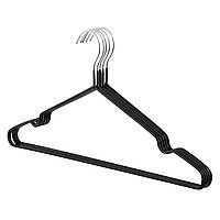 ARDESTO Набір вішаків 40.5см, 5шт, метал, ПВХ, чорний
