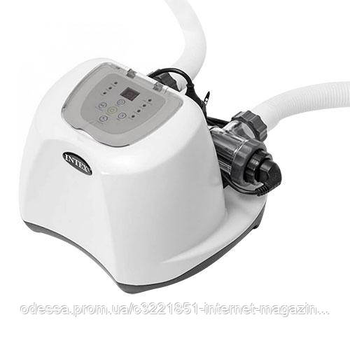 Хлоргенератор Intex 26670 (хлор 12/г/год, для басейнів об'ємом до 56800 л, пріцює від фільтра-насоса 2650-12112 л/год, таймер,