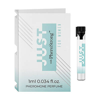 Тестер Духи з феромонами для жінок Just with PheroStrong 1 ml