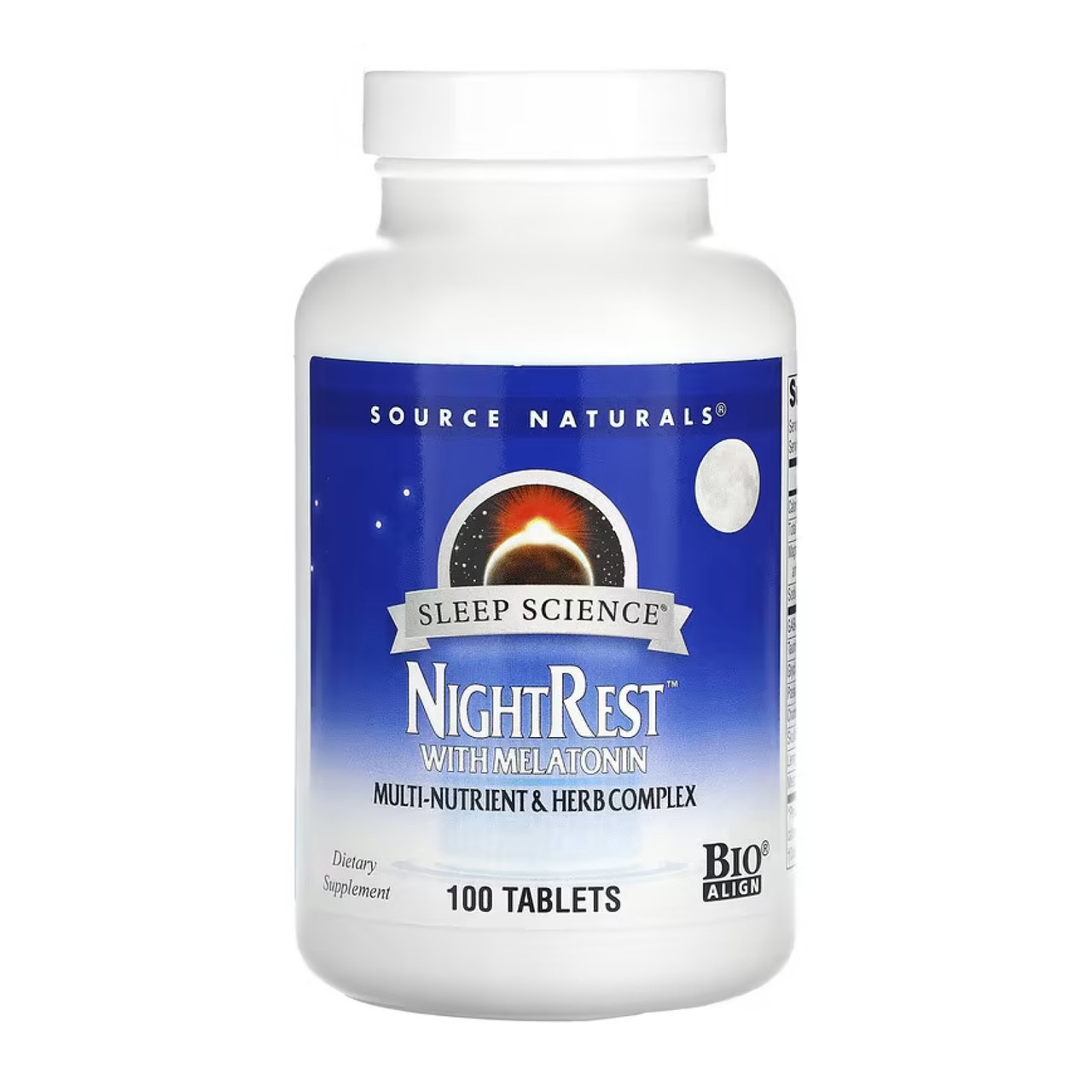 Sleep Science® NightRest™ with Melatonin - 100 tabs