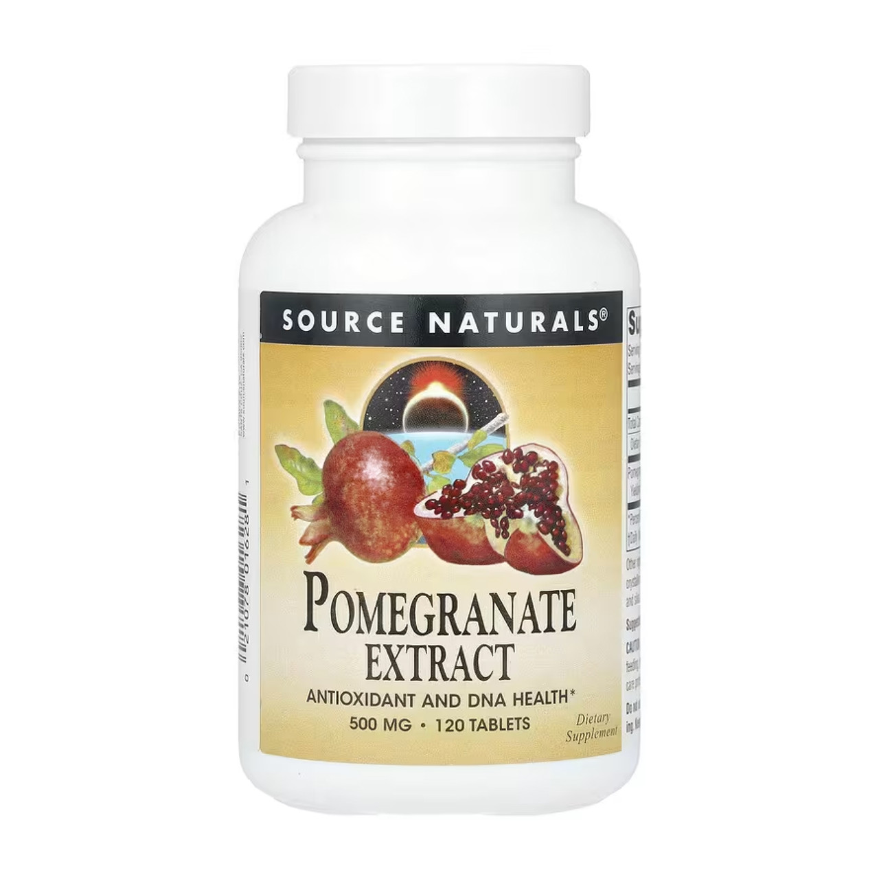 Pomegranate Extract 500mg - 120 tabs