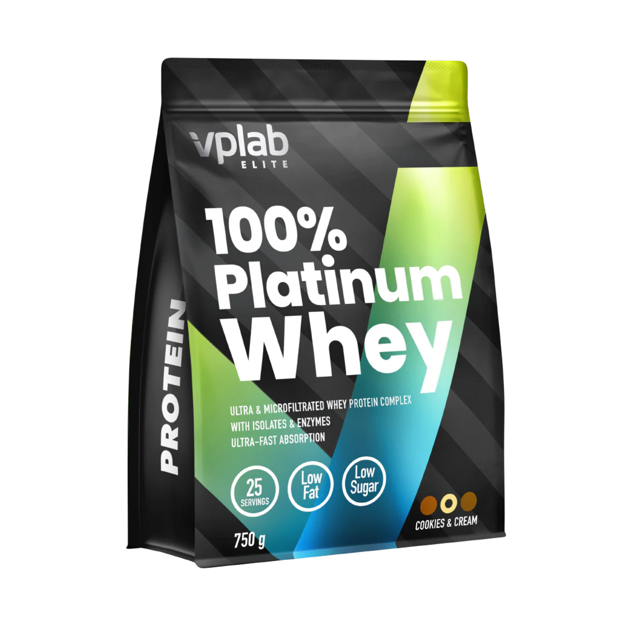 100% Platinum Whey - 750g Cookies Cream