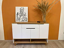 Тумба для взуття у передпокій LION Салліван Тумба-2 Антрацит (LION-041118) ТОП, фото 4