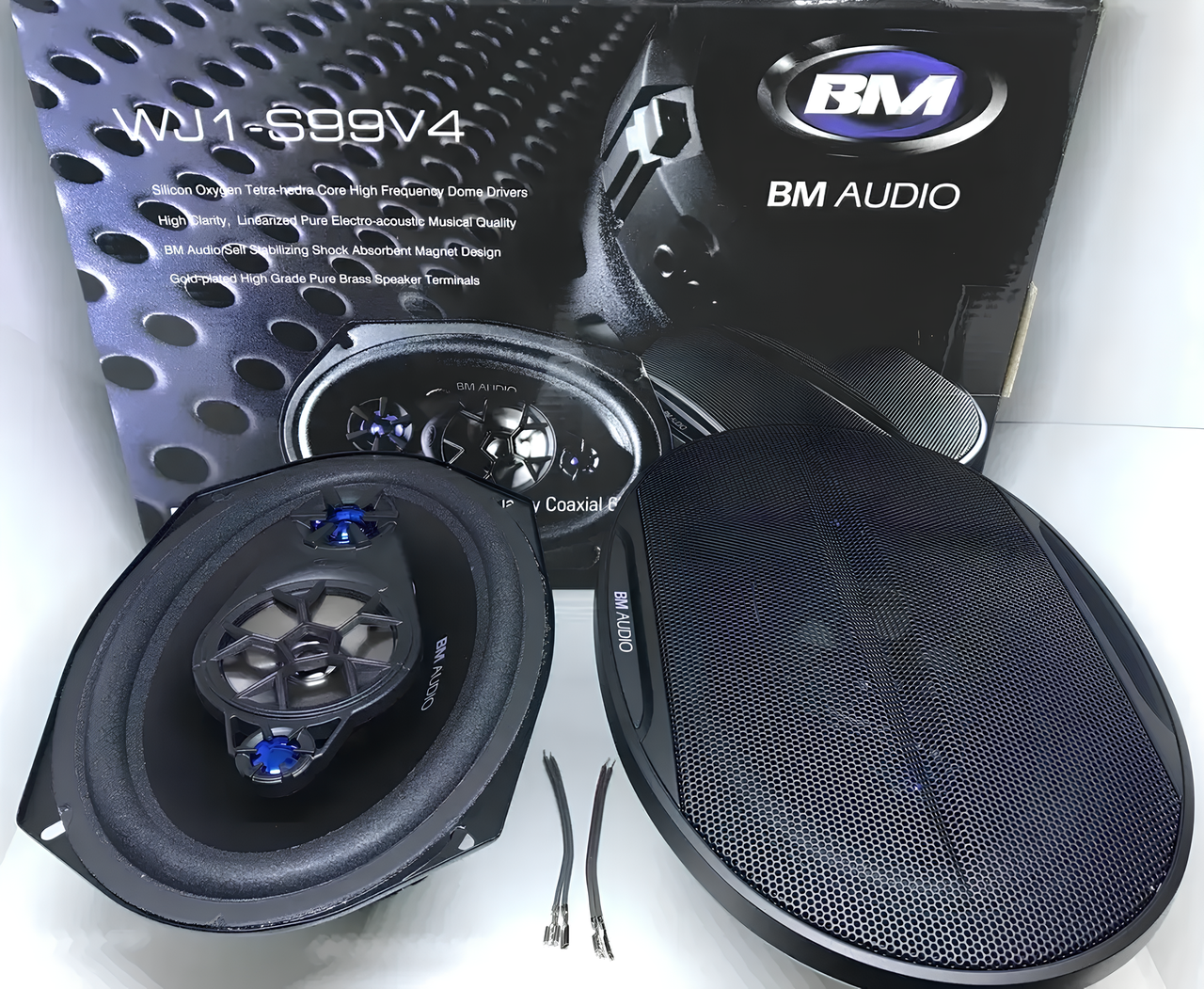 Колонки в машину Boschmann BM AUDIO 500W 4-х смугові, Автоакустика Коаксіальна, Автомобільні динаміки New!!