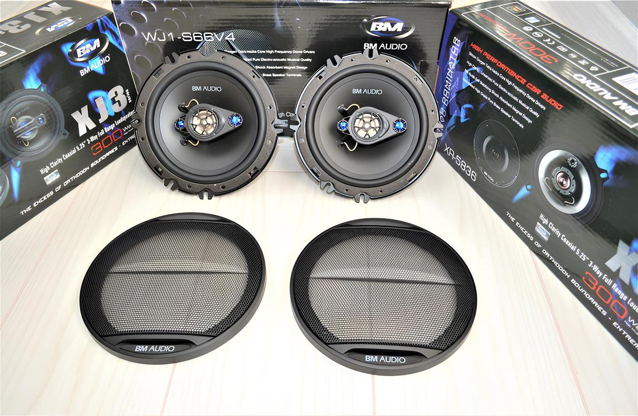 Автоакустика Boschmann BM AUDIO WJ1-S66V4 16см 330W Чотирисмугові, Колонки для авто, Динаміки в машину New!!