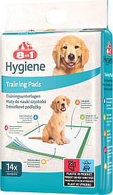 Пелюшки 8in1 Training Pads для собак 56x56 см, 14 шт.
