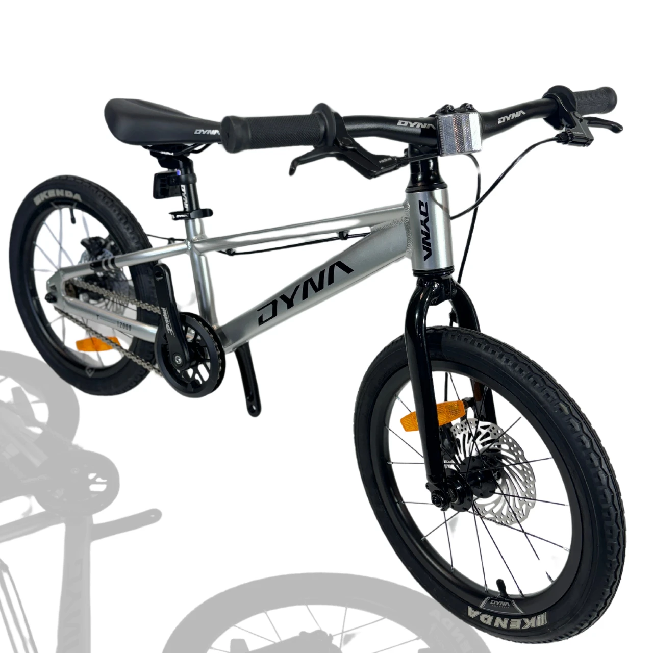 Велосипед дитячий 16" T12000 Dyna M-1 алюміній сірий