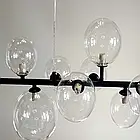 Підвісна дизайнерська люстра P488/10BK, фото 2