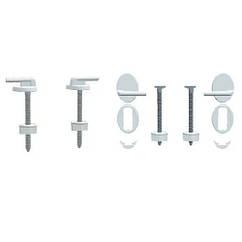 Кріплення для сантехкераміки ZERIX NKTS-07 ZX5597