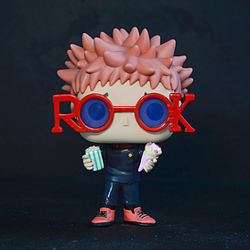 Фігурка Funko POP! JUJUTSU KAISEN Yuji Itadori with Glasses / ФАНКО ПОП МАГІЧНА БІТВА — ЮДЗІ ІТАДОРІ,