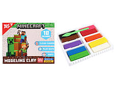 Пластилін Yes, 10 кол., 200г "Minecraft"