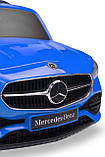 Машинка для катання Caretero (Toyz) Mercedes C-CLASS з батьківською ручкою Blue, фото 8