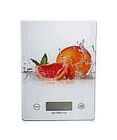 Ваги кухонні з платформою 7 кг/1г скло