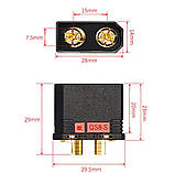 Надпотужний роз'єм QS8-Ѕ (тато) 8mm 200А, фото 5