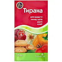 Інсектицидний Протруйник Тирана 15 мл Сімейний сад