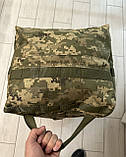 Сумка-баул рюкзак Піксель у тканині Cordura — великий військовий рюкзак, фото 7