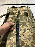 Сумка-баул рюкзак Піксель у тканині Cordura — великий військовий рюкзак, фото 6