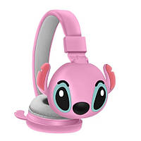 Детские беспроводные Bluetooth наушники Стич наушники для детей, детские блютуз наушники