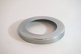 Кільце-кришка для фланця поручня із зовнішнім кріпленням до алюмінієвих поручнів тип коло колір Срібло (10423с)