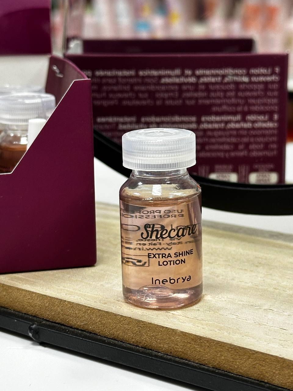 Лосьйон для надання блиску волосся Inebrya Sheсare Extra Shine Lotion 1шт 12мл