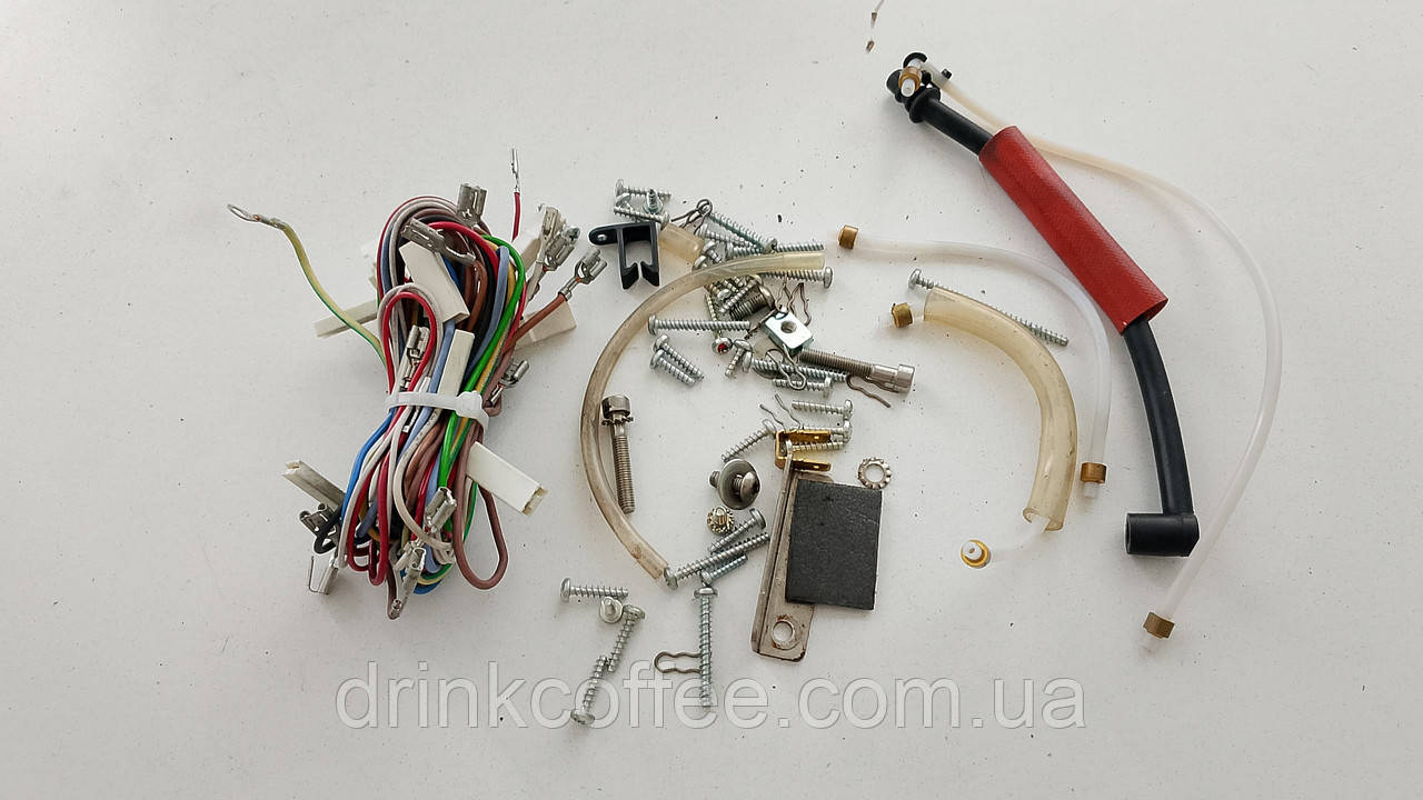 Дрібні деталі + Дріт + тефлонові трубки для Кавомашини Delonghi ECAM 23.463.B_2 б/у