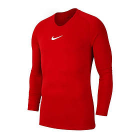 Дитяча компресійна термофутболка Nike Dry Park First Layer LS AV2611-657, Червоний, Розмір (EU) — 164 cm