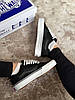 Кеди Vans Skool KNU Чорні з білим Кросівки Ванс Скул КНУ замшеві повсякденні демісезон унісекс, фото 2