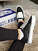 Кеди Vans Skool KNU Чорні з білим Кросівки Ванс Скул КНУ замшеві повсякденні демісезон унісекс, фото 5