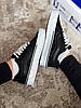 Кеди Vans Skool KNU Чорні з білим Кросівки Ванс Скул КНУ замшеві повсякденні демісезон унісекс, фото 6