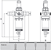 Фільтр зі зворотнім промиванням та регулятором тиску SYR Ratio DFR 3/4", фото 2