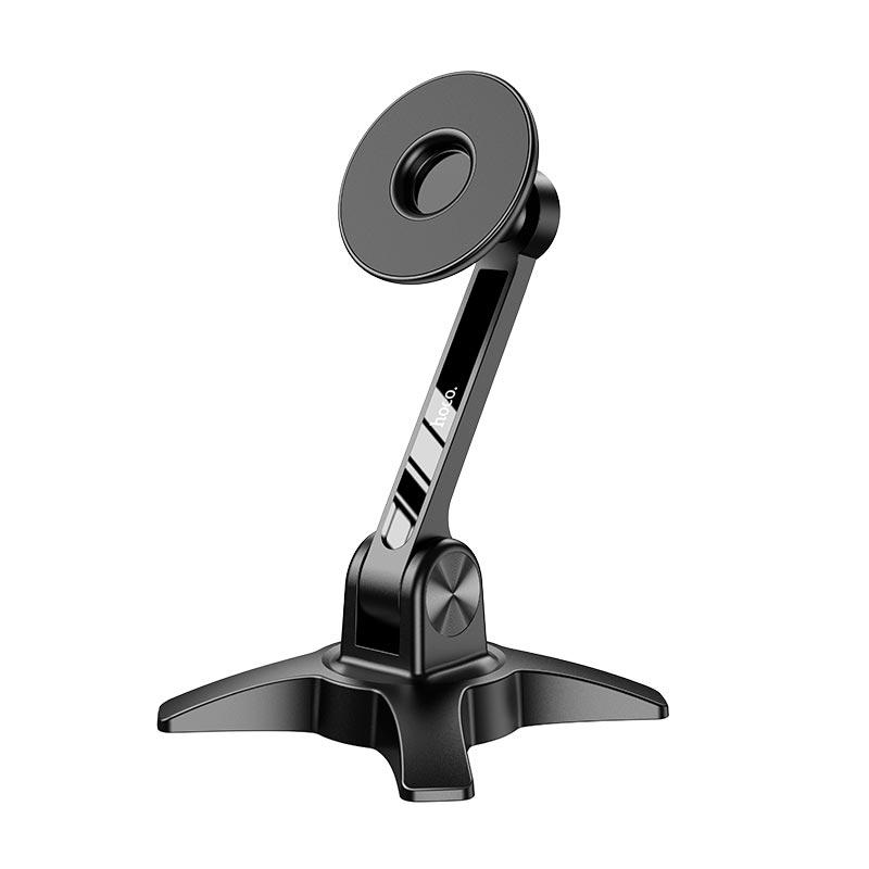 Тримач HOCO Joy ring magnetic desktop stand HD2 (6931474797018) black