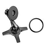 Тримач HOCO Joy ring magnetic desktop stand HD2 (6931474797018) black, фото 6