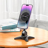 Тримач HOCO Joy ring magnetic desktop stand HD2 (6931474797018) black, фото 9