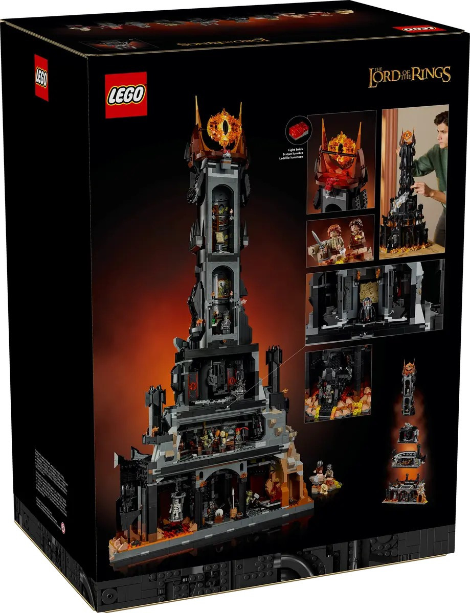 Блоковий конструктор LEGO Icons Володар кілець: Барад-Дур (10333)