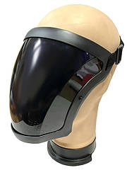 Повнолицева захисна щиток маска з затемненим екраном – для шліфування, різання, захисту від УФ