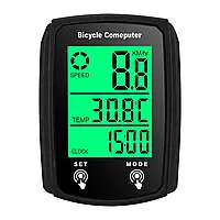 Проводной велокомпьютер, 19 функций, сенсорный велосипедный спидометр, одометр, водонепроницаемый