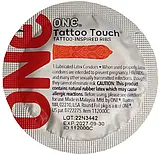 Презервативи One Tattoo Touch 3 шт + Лубрикант One Oasis 4.5 мл, фото 5