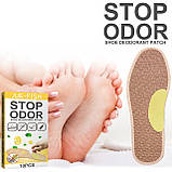 Патчі для взуття від неприємного запаху Jue-Fish Stop Odor 10 штук, фото 4
