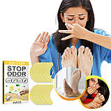Патчі для взуття від неприємного запаху Jue-Fish Stop Odor 10 штук, фото 6