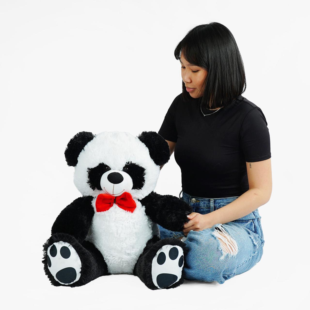 Плюшева панда висота 1 м, фото 1